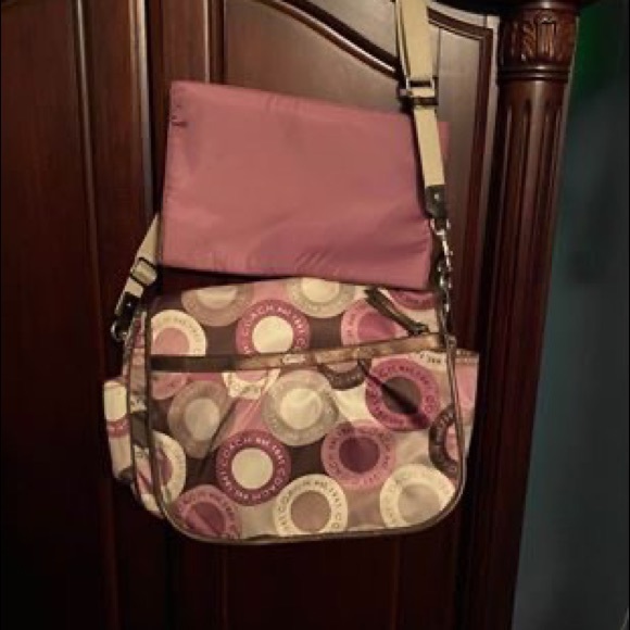 Coach diaper bag